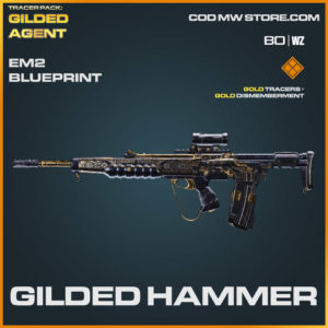 Gildd Hammer EM2 blueprint skin in Warzone and Cold War