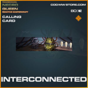 interconnected calling card in Warzone and Cold War