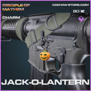 Jack-O-Lantern charm in Warzone and Cold War