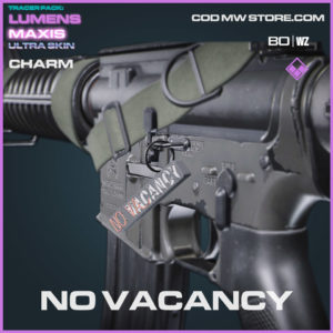 No Vacancy charm in Warzone and Cold War