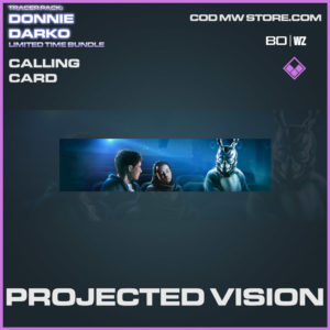 Projected Vision calling card in Warzone and Cold War
