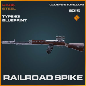 Railroad Spike blueprint skin in Warzone and Cold War