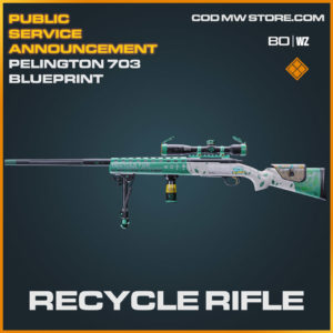Recycle Rifle Blueprint skin in Warzone and COld War