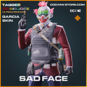Sad Face Garcia skin in Warzone and Cold War