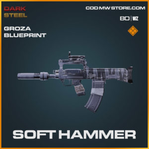 Soft Hammer Groza blueprint skin in Warzone and Cold War