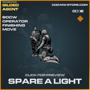 Spare A Light Finishing Move in Warzone and Cold War