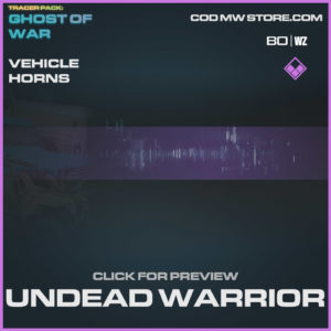 Undead Warrior vehicle horns in Warzone and Cold War