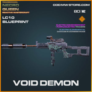 Void Demon LC10 blueprint skin in Warzone and Cold War