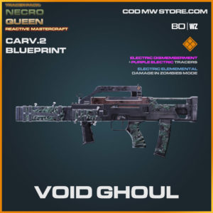 Void Ghoul CARV.2 blueprint skin in Warzone and Cold War