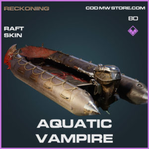Aquatic Vampire raft skin vehicle in Cold War