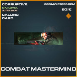 Combat Mastermind calling card in Warzone and Cold War