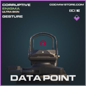 Data Point gesture in Warzone and Cold War