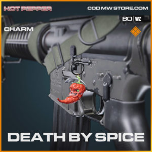 death by spice charm in Warzone and Cold War