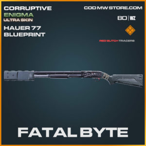 Fatal Byte Hauer 77 blueprint skin in Warzone and Cold War