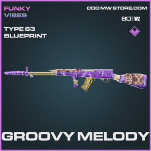 groovy melody type 63 blueprint in Warzone and Cold War