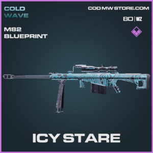 Icy Stare M82 blueprint skin in Warzone and Cold War