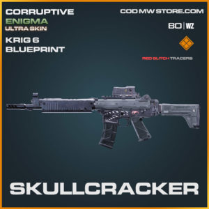 Skullcracker Krig 6 blueprint skin in Warzone and Cold War