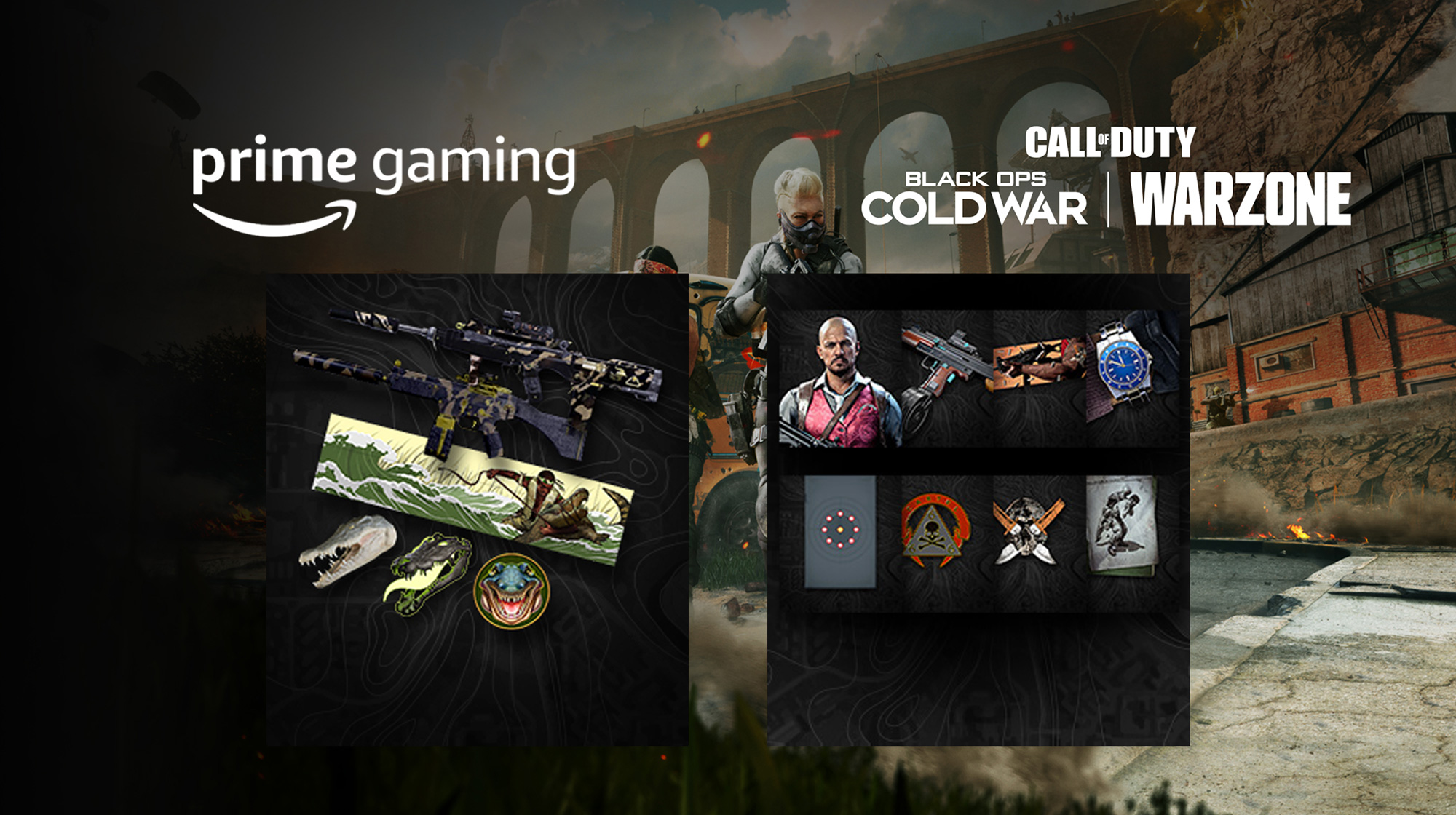 How To CLAIM  Prime GAMING Reward BUNDLES, Call Of Duty Black Ops  Cold War