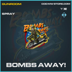 Bombs Away! spray in Vanguard and Warzone