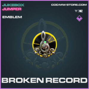 broken record emblem in Vanguard and Warzone