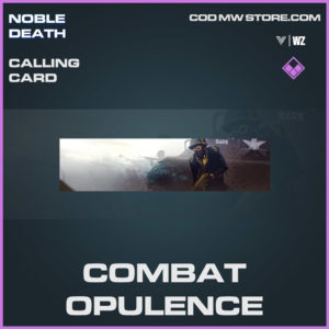 combat opulence calling card in Vanguard and Warzone