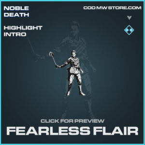 fearless flair highlight intro in Vanguard