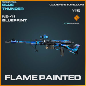 flame painted NZ-41 blueprint in Vanguard and Warzone