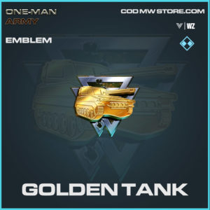 golden tank emblem in Vanguard and Warzone