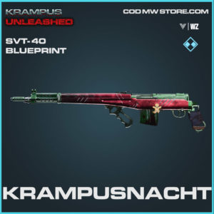 Krampusnacht SVT-40 blueprint in Vanguard and Warzone