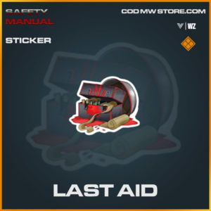 last aid sticker in Vanguard and Warzone