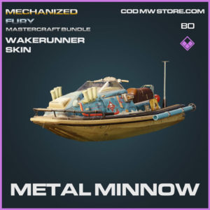 metal minnow wakerunner skin in Cold War