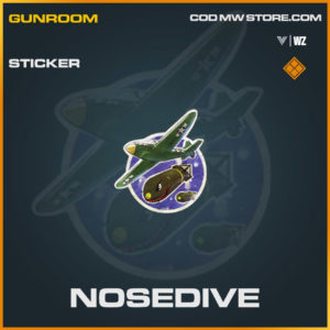 nosedive sticker in Vanguard and Warzone
