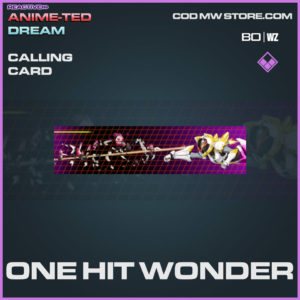 One Hit Wonder calling card in Warzone and Cold War