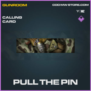 pull the pin calling card in Vanguard and Warzone