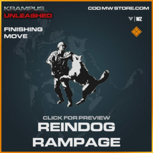 reindog rampage finishing move in Vanguard and Warzone