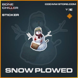 snow plowed sticker in Vanguard and Warzone