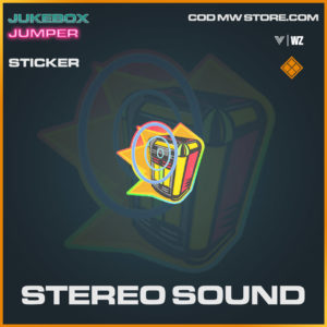 stereo sound sticker in Vanguard and Warzone