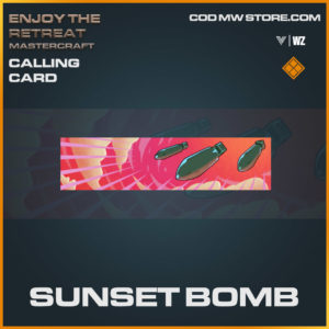 sunset bomb calling card in Vanguard and Warzone