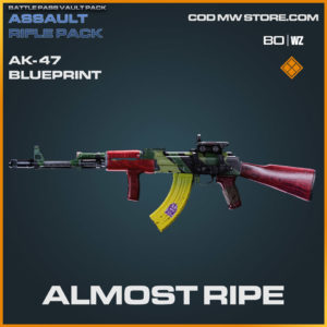 Almost Ripe Ak-47 skin blueprint in Warzone and Cold War