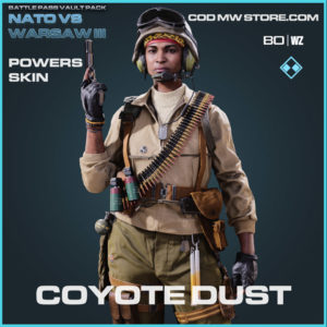 Coyote Dust Powers skin in Cold War and Warzone