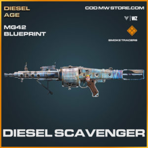 Diesel Scavenger MG42 skin blueprint Warzone and Vanguard