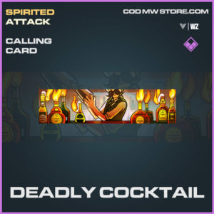 deadly cocktail calling card in Vanguard and Warzone