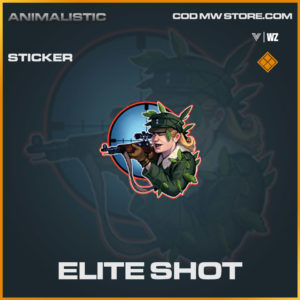 Elite SHot sticker in Warzone and Vanguard
