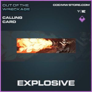 explosive calling card in Vanguard and Warzone