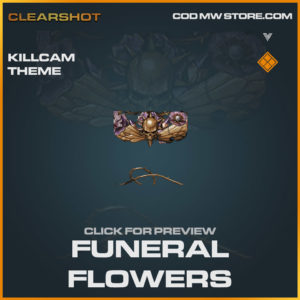 funeral flowers killcam theme in Vanguard