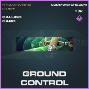 ground control calling card in Vanguard and Warzone