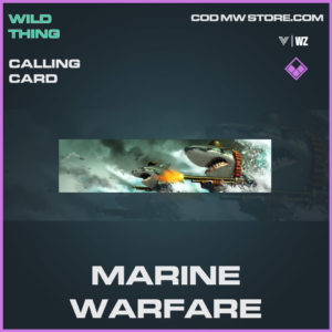 marine warfare calling card in vanguard and warzone