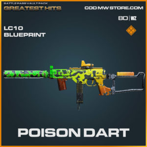 Poison Dart LC10 blueprint skin in Warzone and Cold War