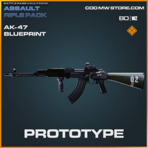 Prototype AK-47 skin blueprint in Warzone and Cold War