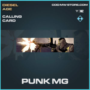 Punk MG calling card in Warzone and Vanguard
